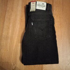 Boys Levi's Jeans Black Size 12 REG Silver Tab Collection
